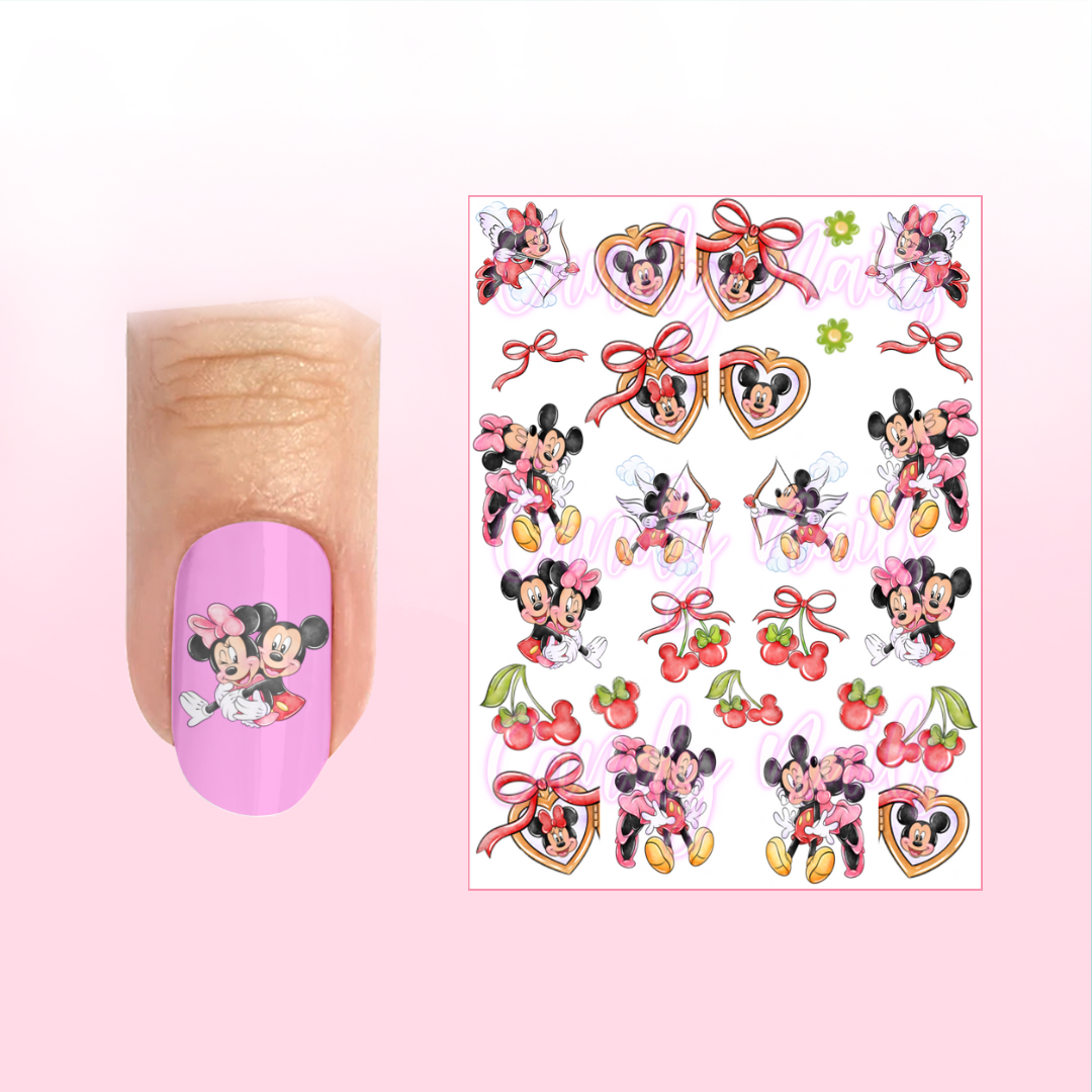 LOVE IS IN THE AIR 2 transfer stickers (G)