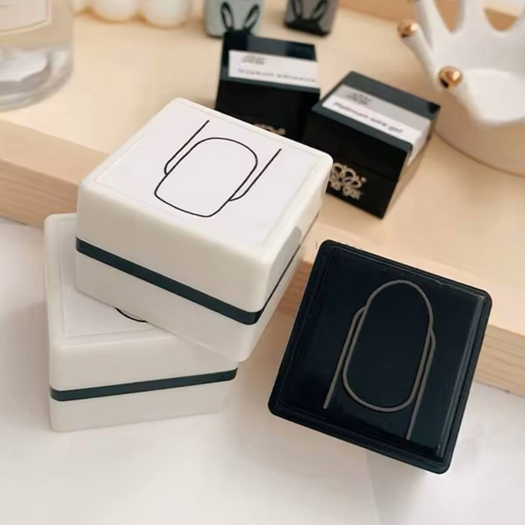 NAIL SQUARE STAMP + INK