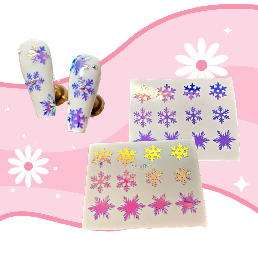 SNOWFLAKE STANDRAD vinyl stickers