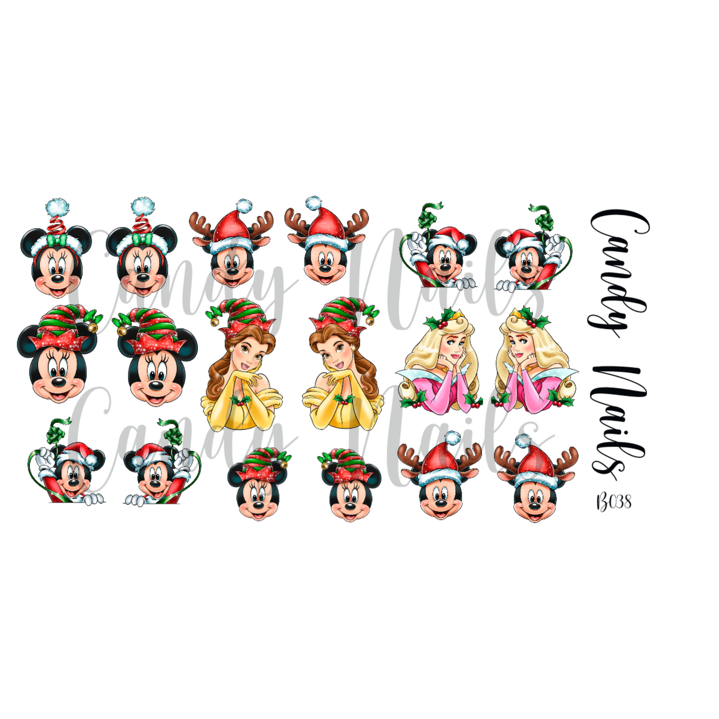 CHRISTMAS MICKEY (B038)