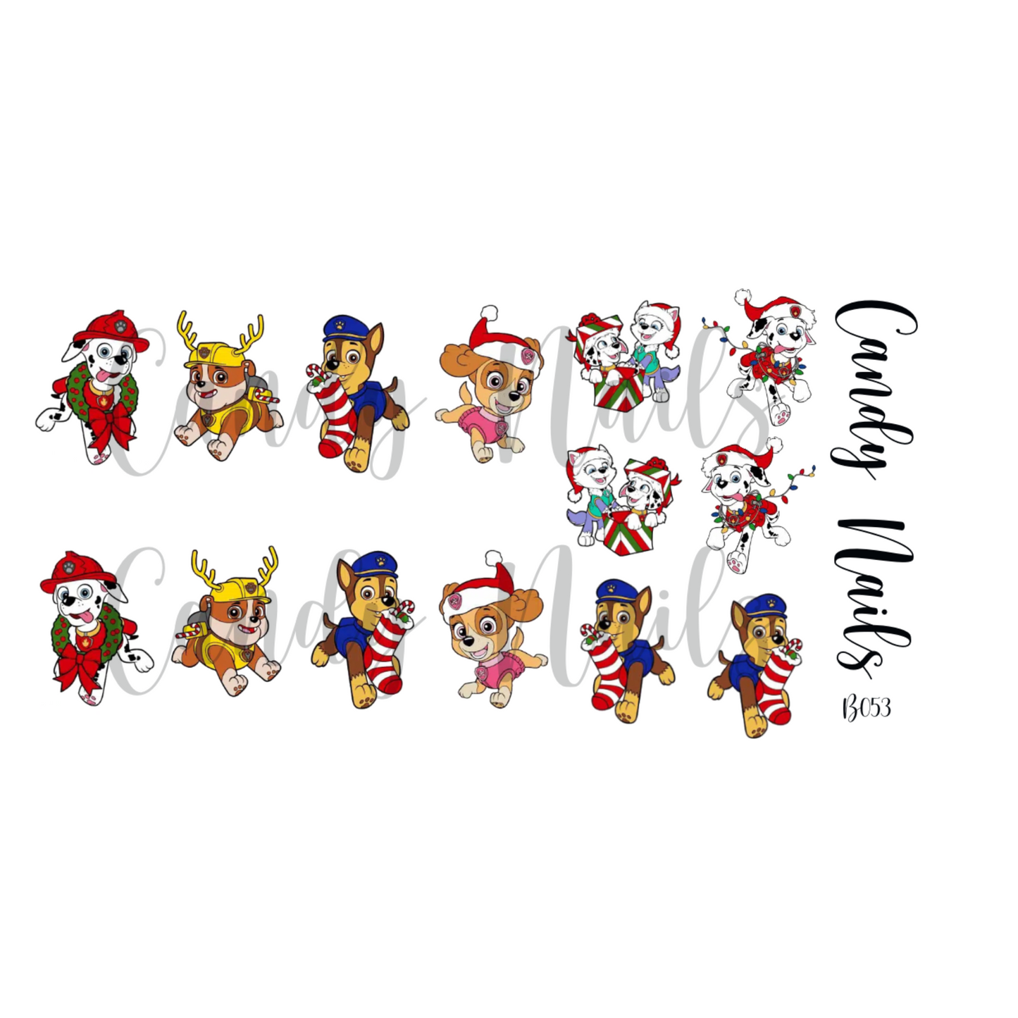 XMAS RESCUE DOGS (b053)