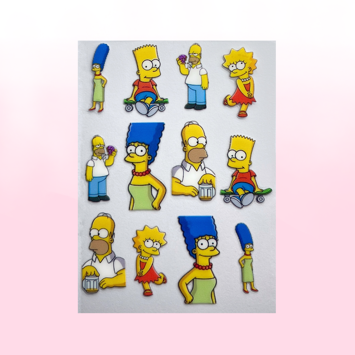 HOMER 2 transfer stickers