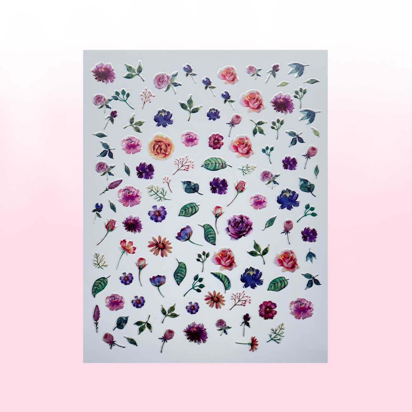 SPRING 001 FLOWERS stickers
