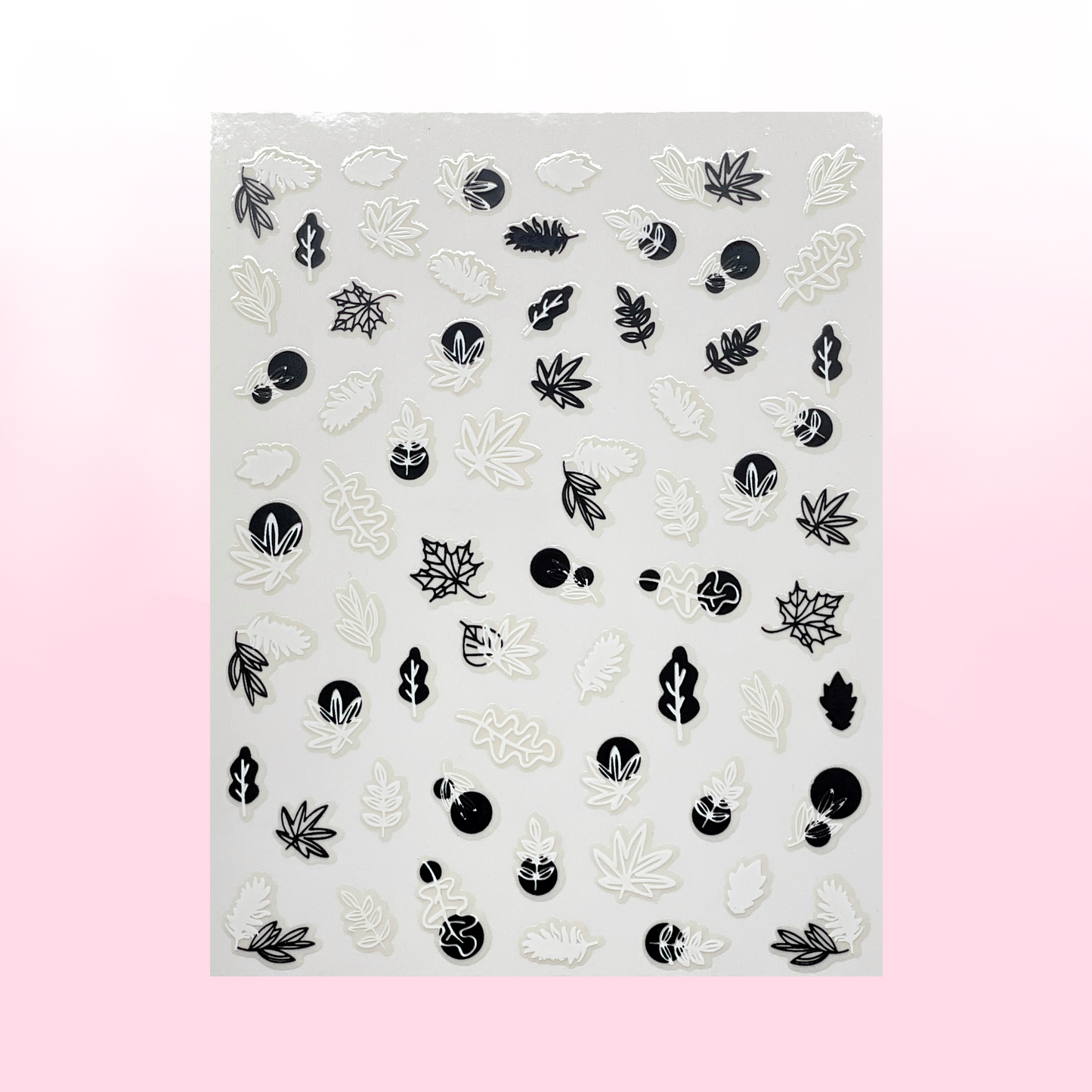 BLACK & WHITE AUTUMN stickers