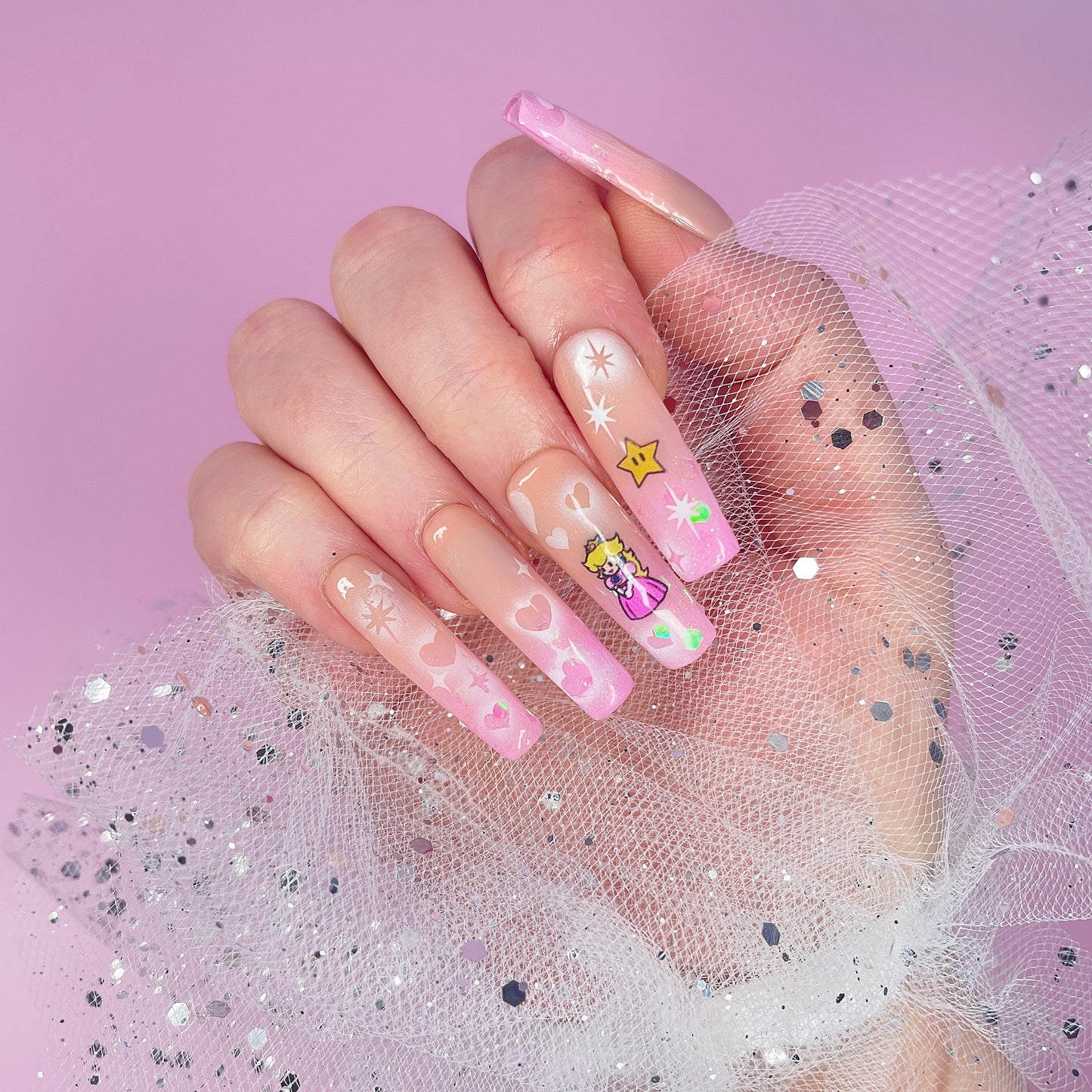 CANDY SLEEVE WHITE POLKADOT