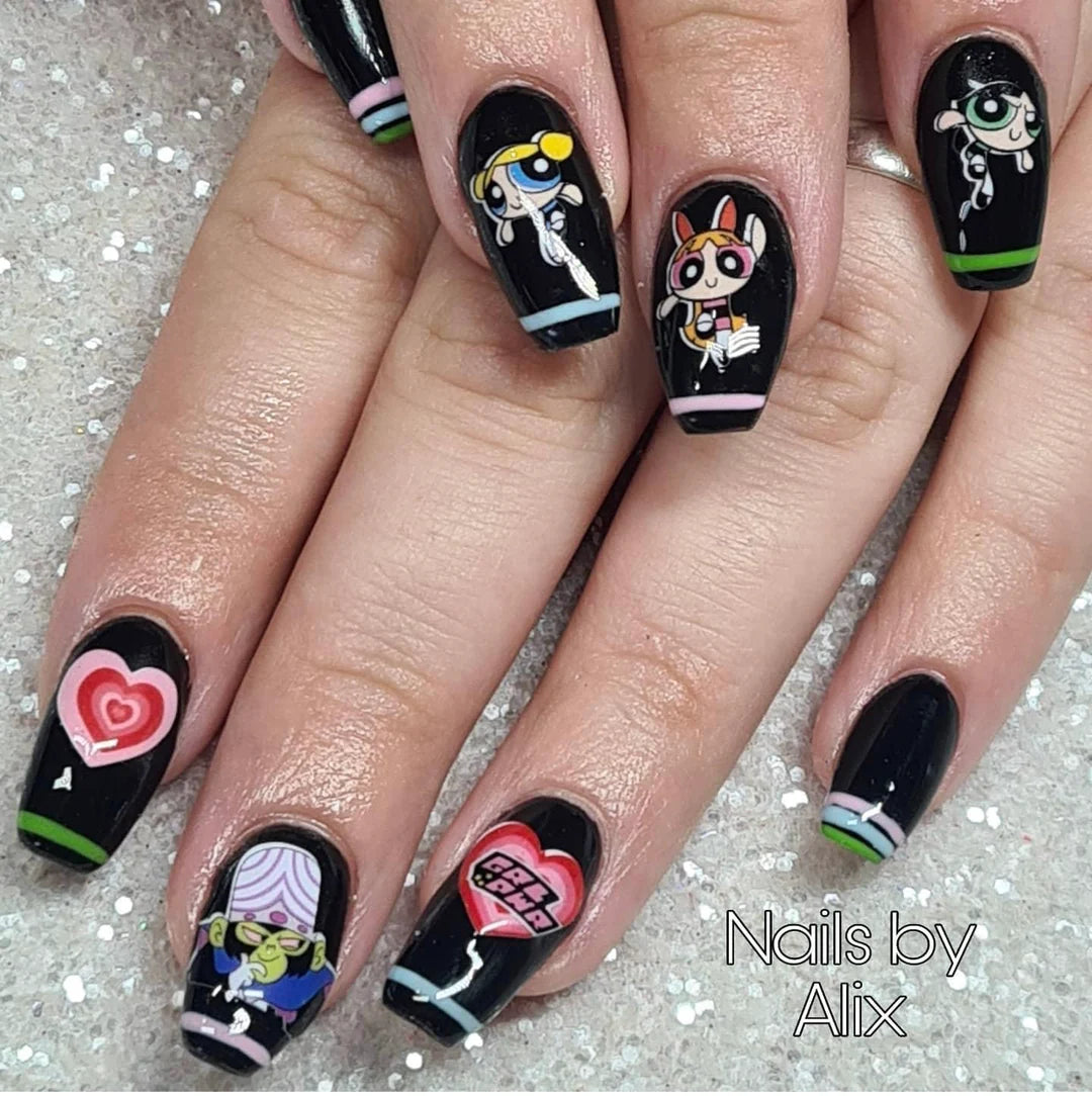 POWER GIRLS STICKERS