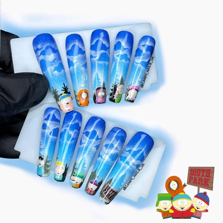 SOFT GEL CLEAR XXL COFFIN TIPS 240pcs