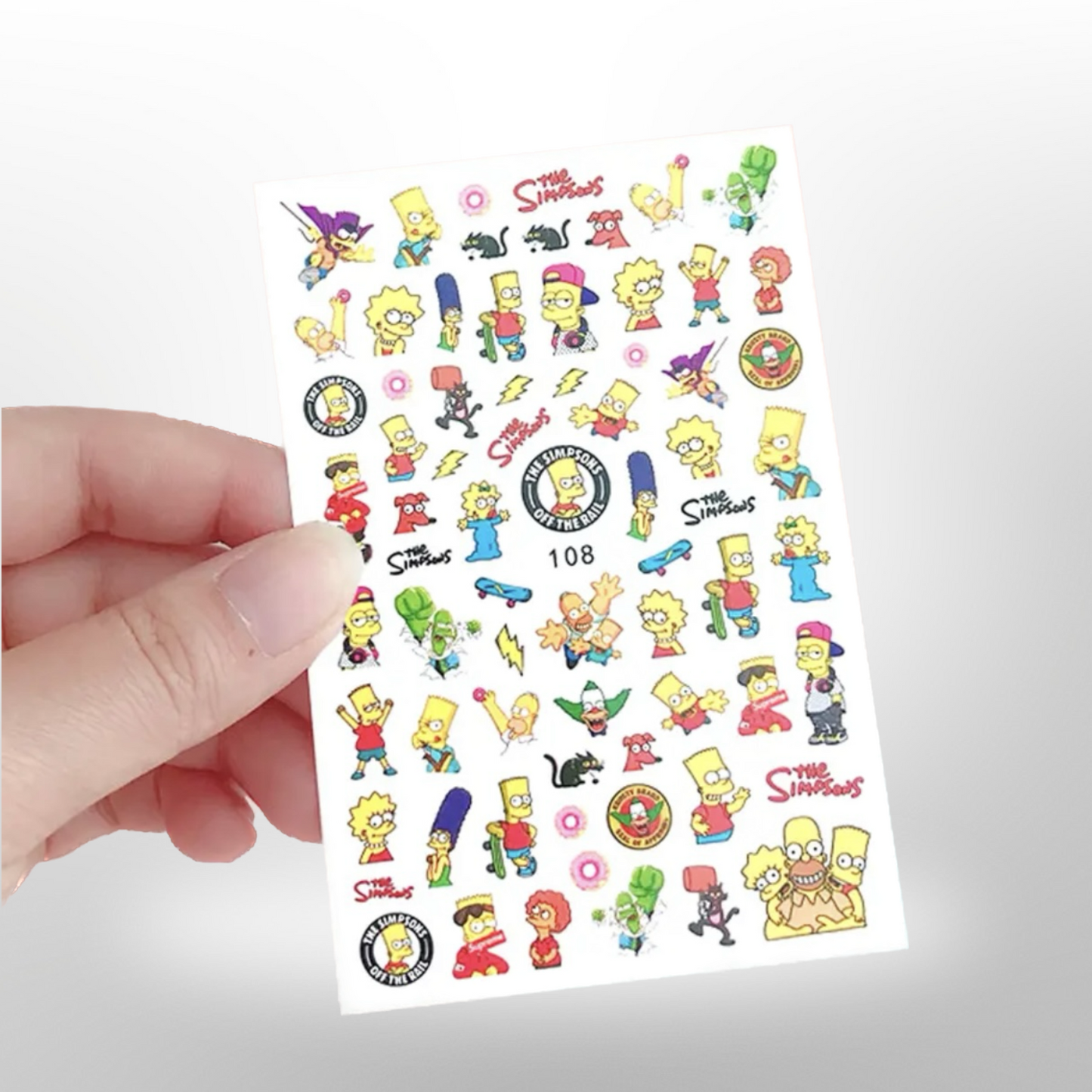 BART FAMILY STICKERS