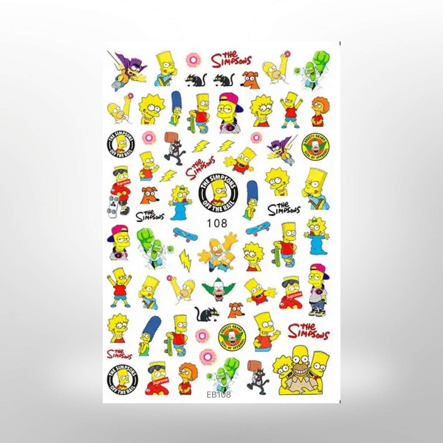 BART FAMILY STICKERS