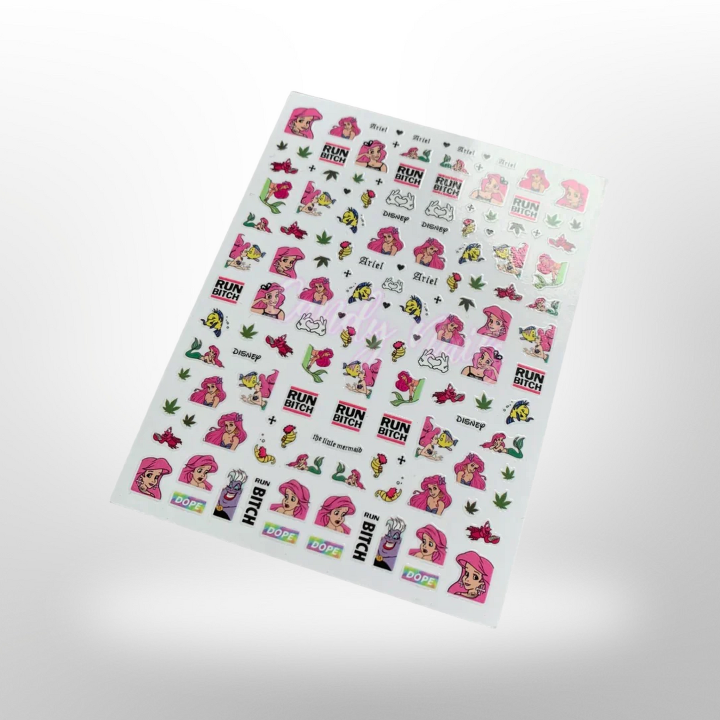 NOUGHTY ARIEL STICKERS