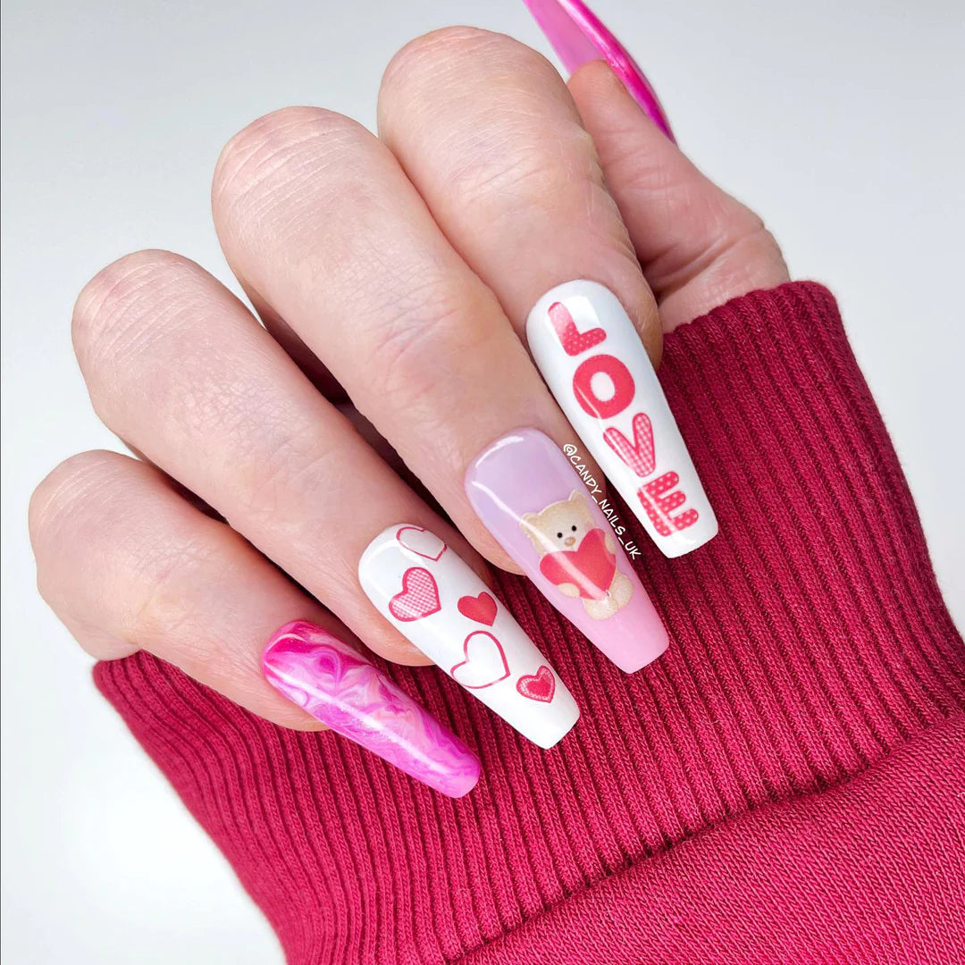 SOFT GEL CLEAR MEDIUM COFFIN TIPS 550