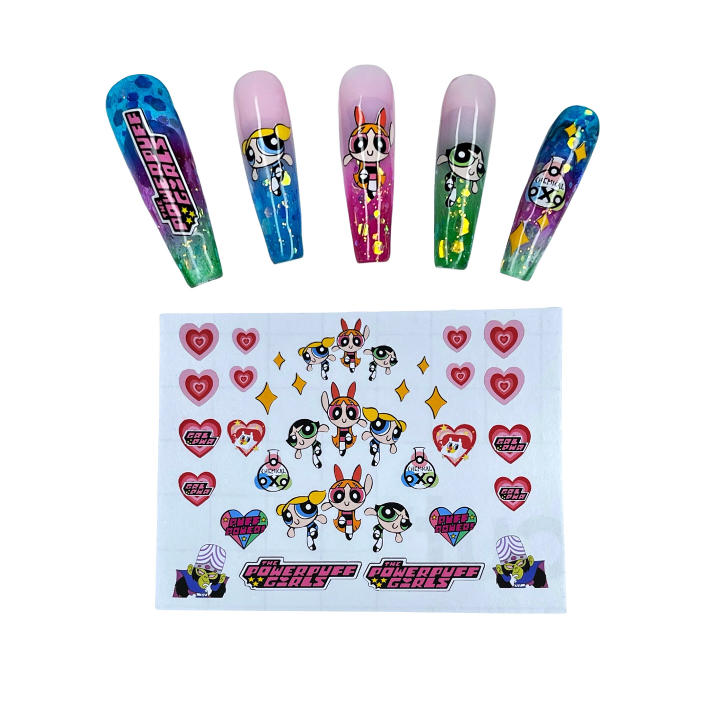 POWER GIRLS STICKERS