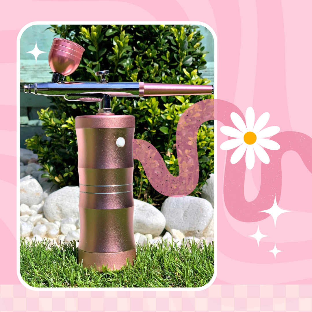 PINK AIRBRUSH MACHINE