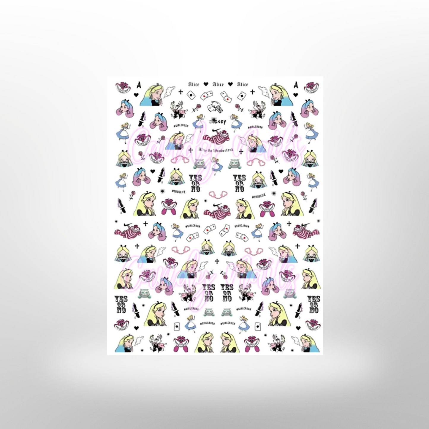 NOUGHTY ALICE STICKERS