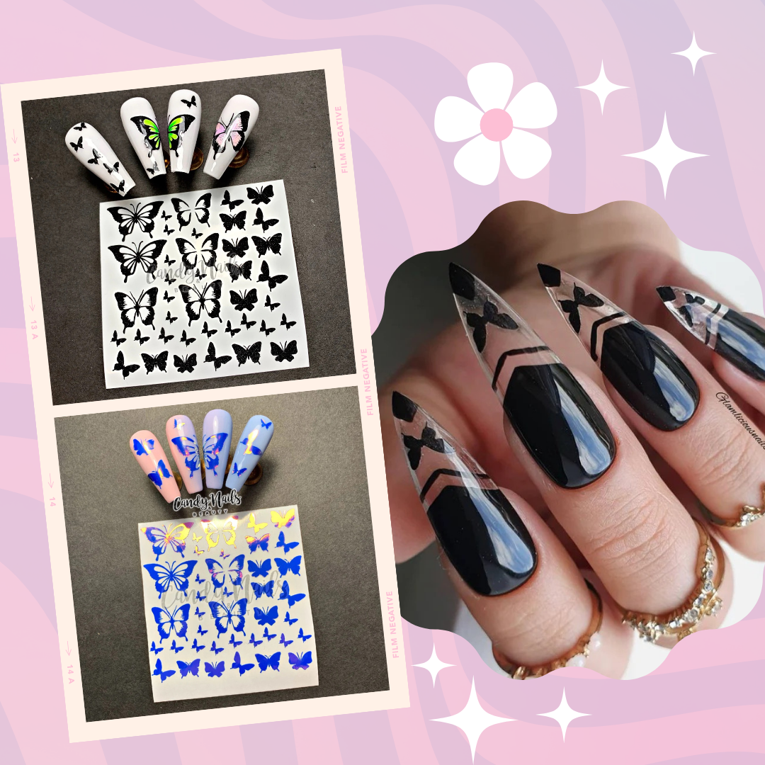 BUTTERFLIES VINYL STICKERS