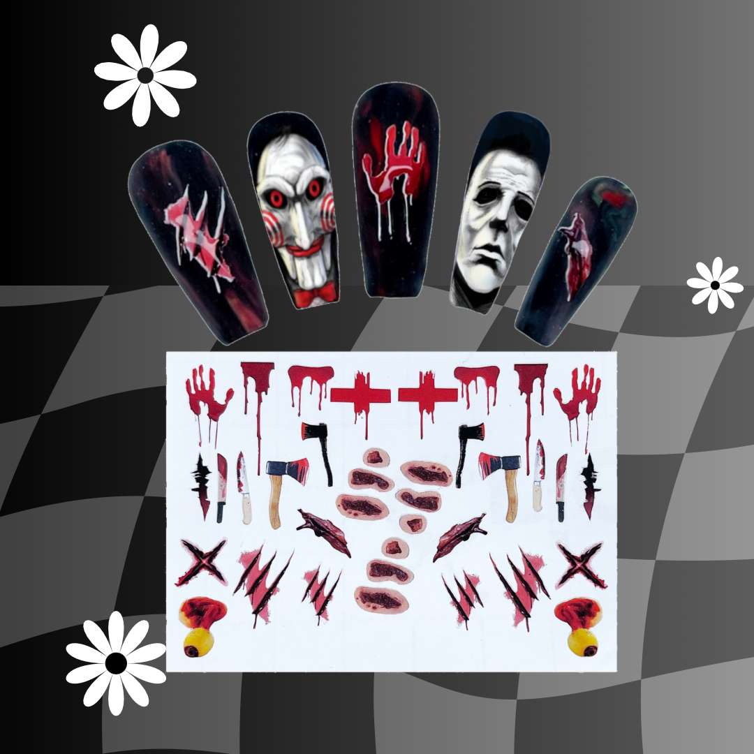 HALLOWEEN TOOLS STICKERS