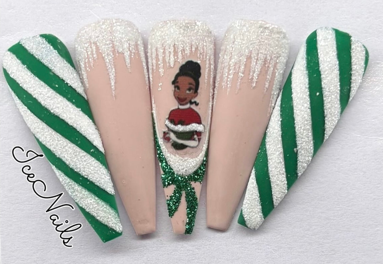 XMAS PRINCESS 2 transfer stickers