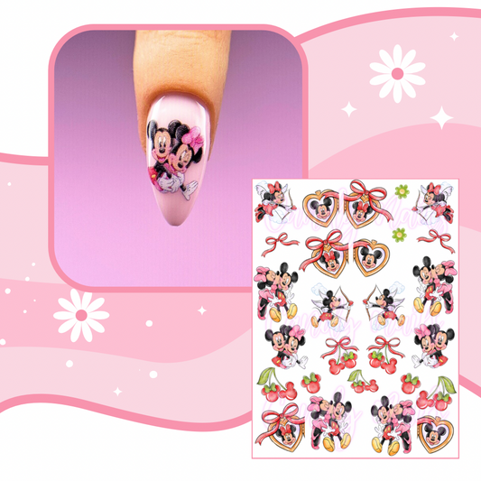 LOVE IS IN THE AIR 2 transfer stickers (G)