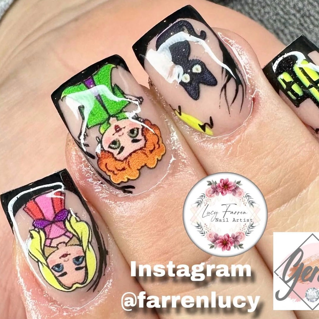 HOCUS POCUS transfer stickers