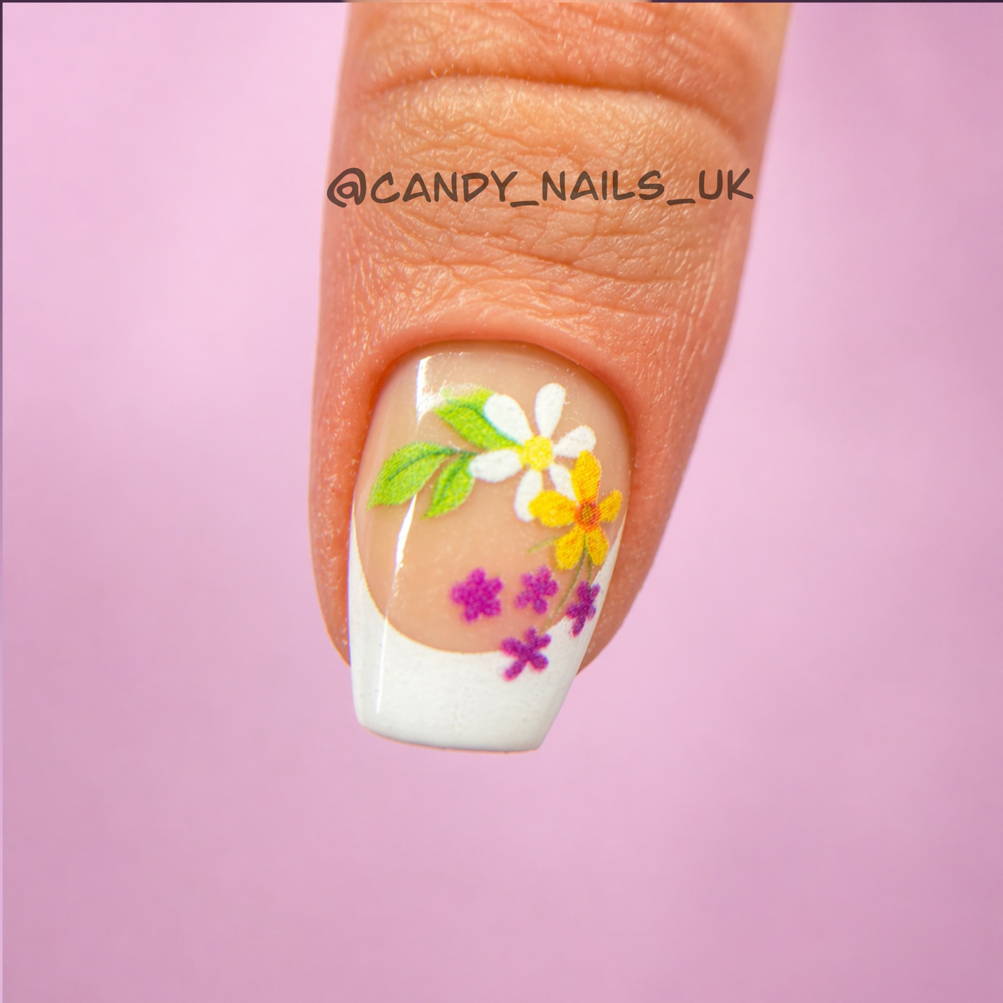 FLOWERS BOUQUET transfer stickers (B9)