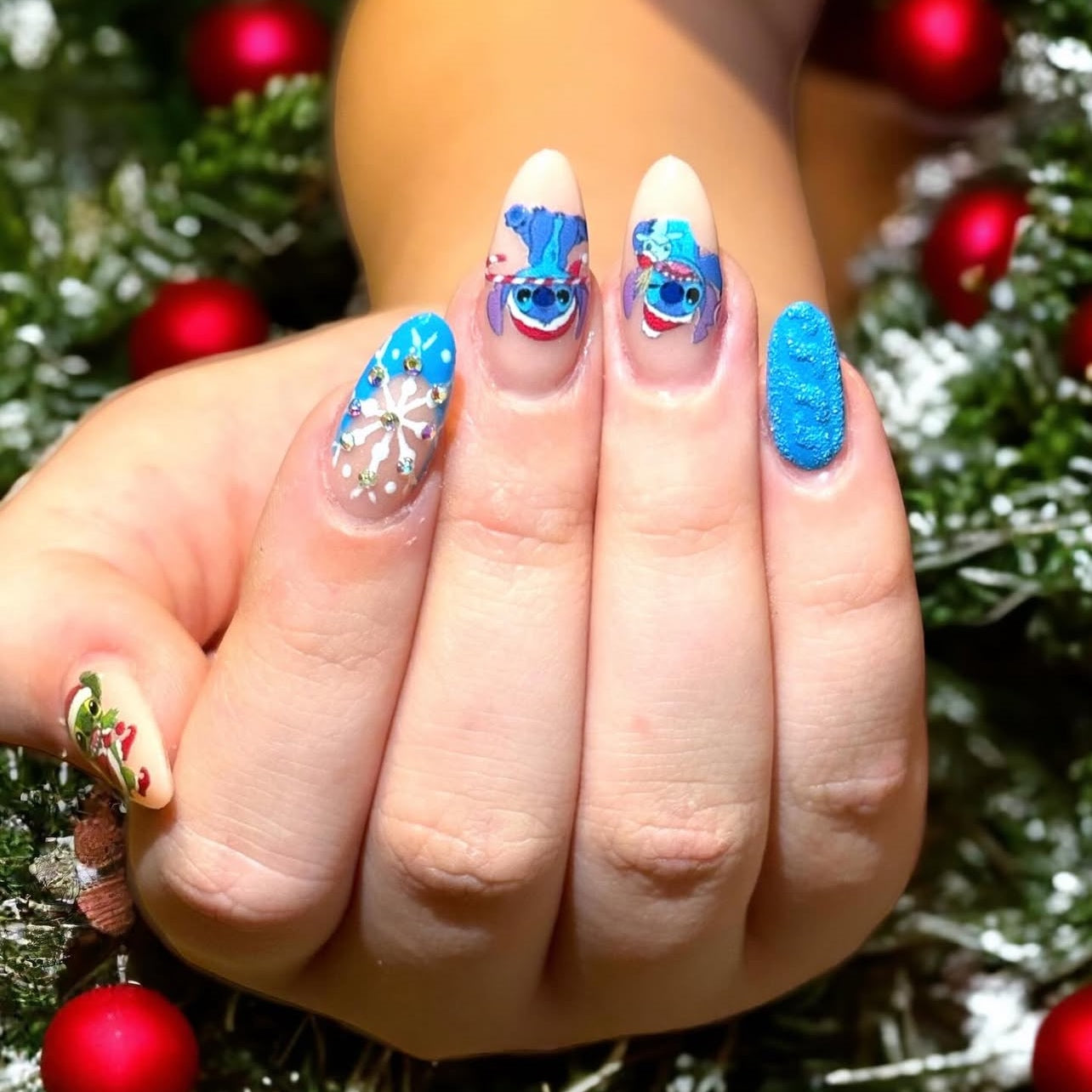 XMAS STITCHY transfer stickers (W9)