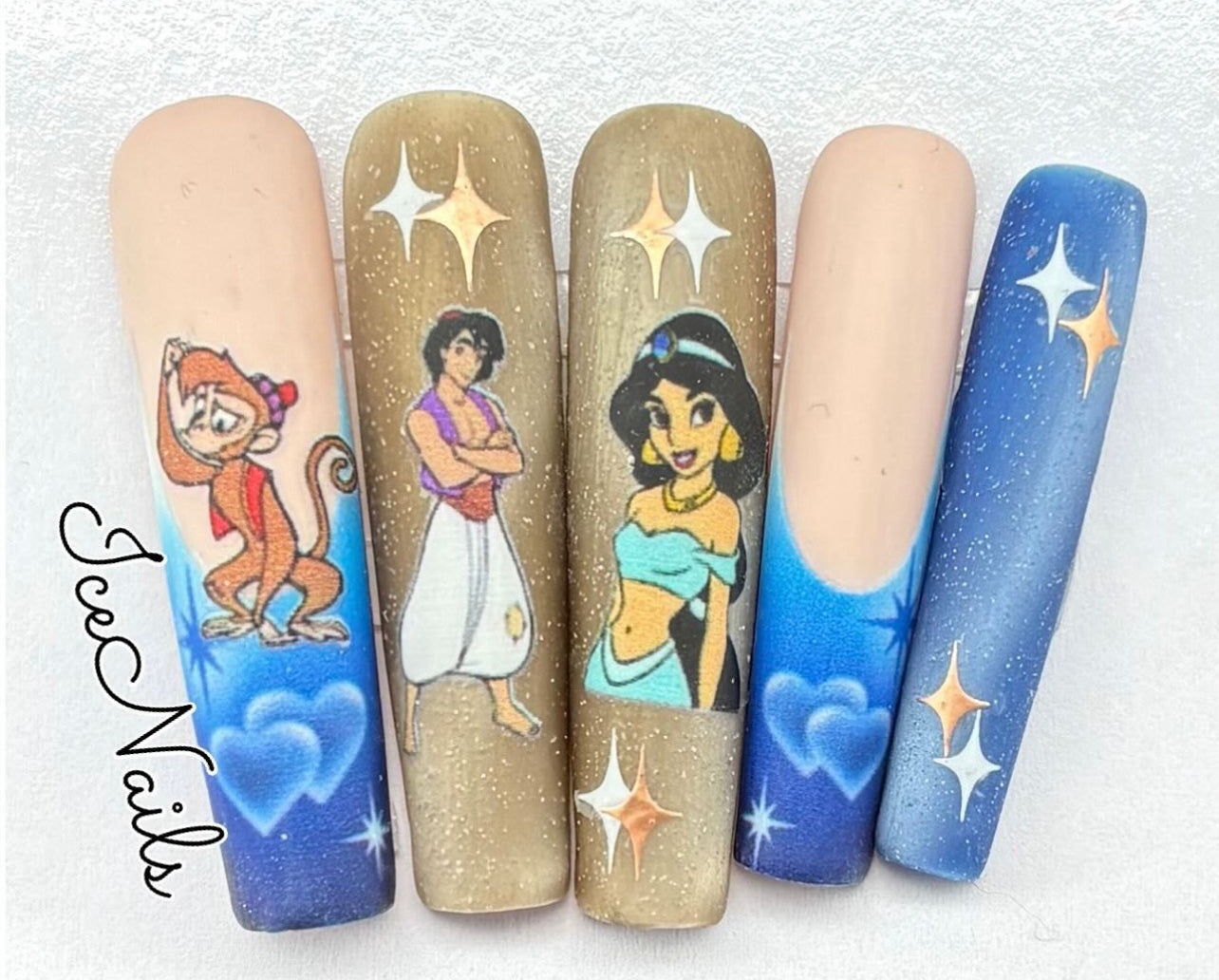 FRENCH SET OMBRE transfer stickers