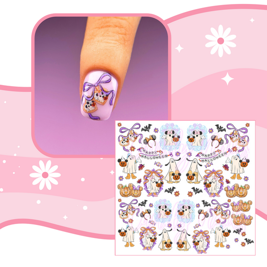 SCARY MOUSIE & FRIENDS transfer stickers