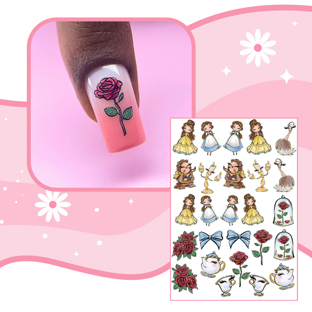 BELLA transfer stickers (G7)