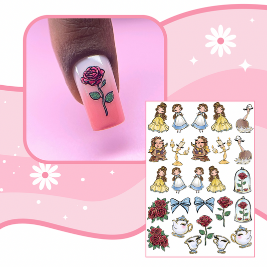 BELLA transfer stickers (G7)