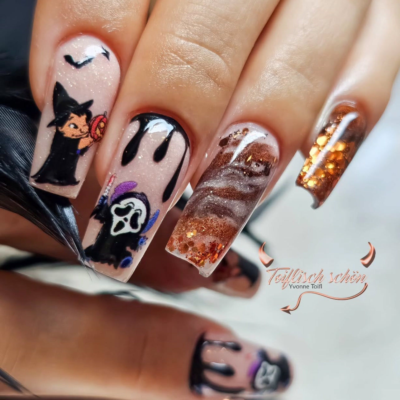HALLOWEEN STITCHY transfer stickers