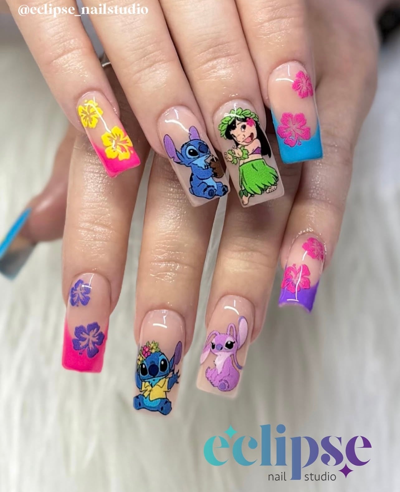 CUSTOM NAIL TRANSFER STICKERS