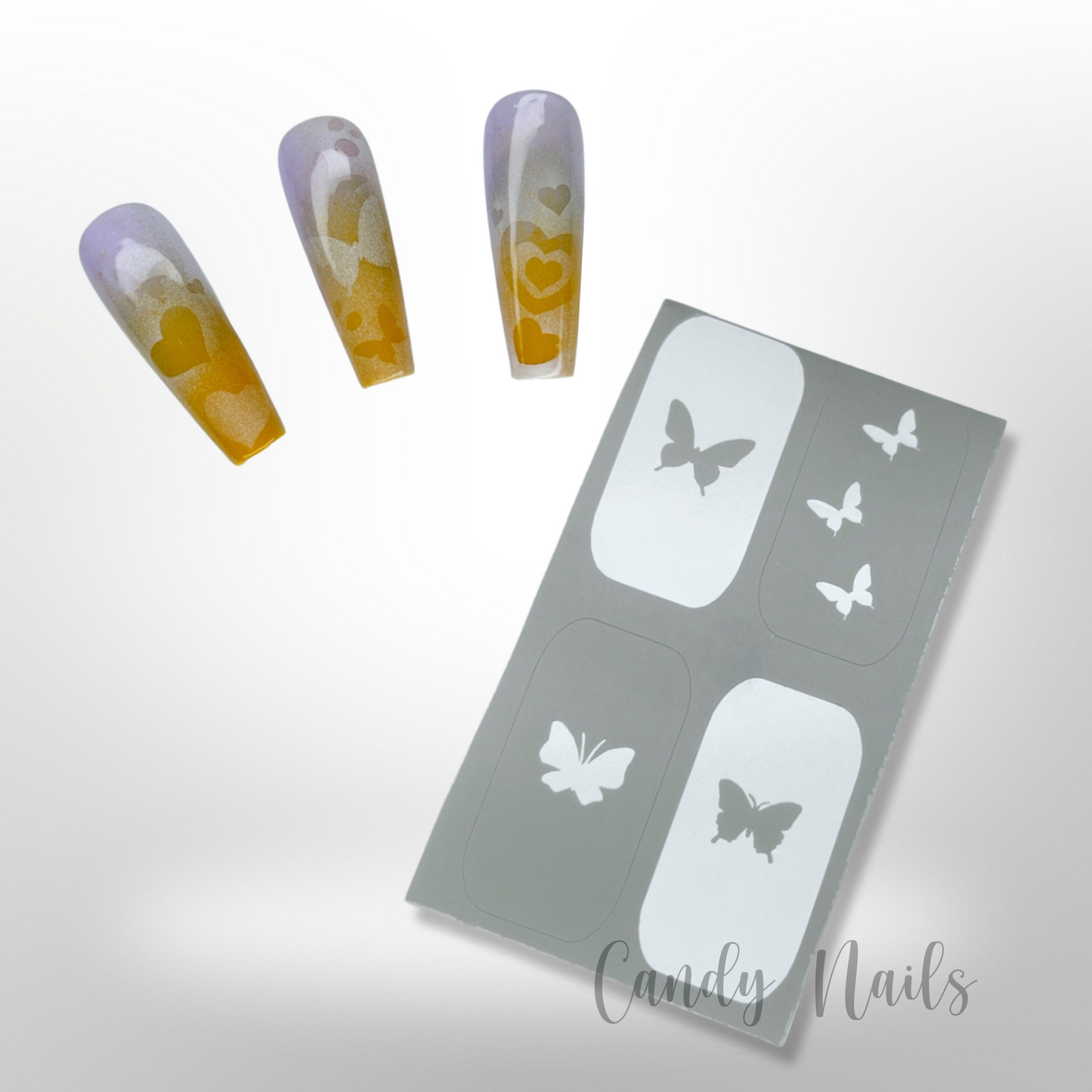 BUTTERFLY AIRBRUSH STENCIL SMART PACK