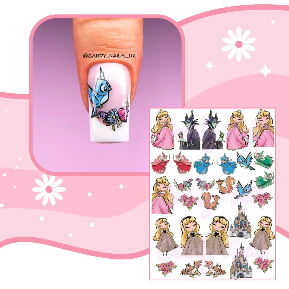 MAGIC LADIES transfer stickers (H2)
