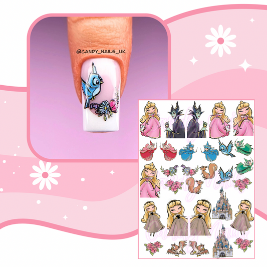 MAGIC LADIES transfer stickers (H2)