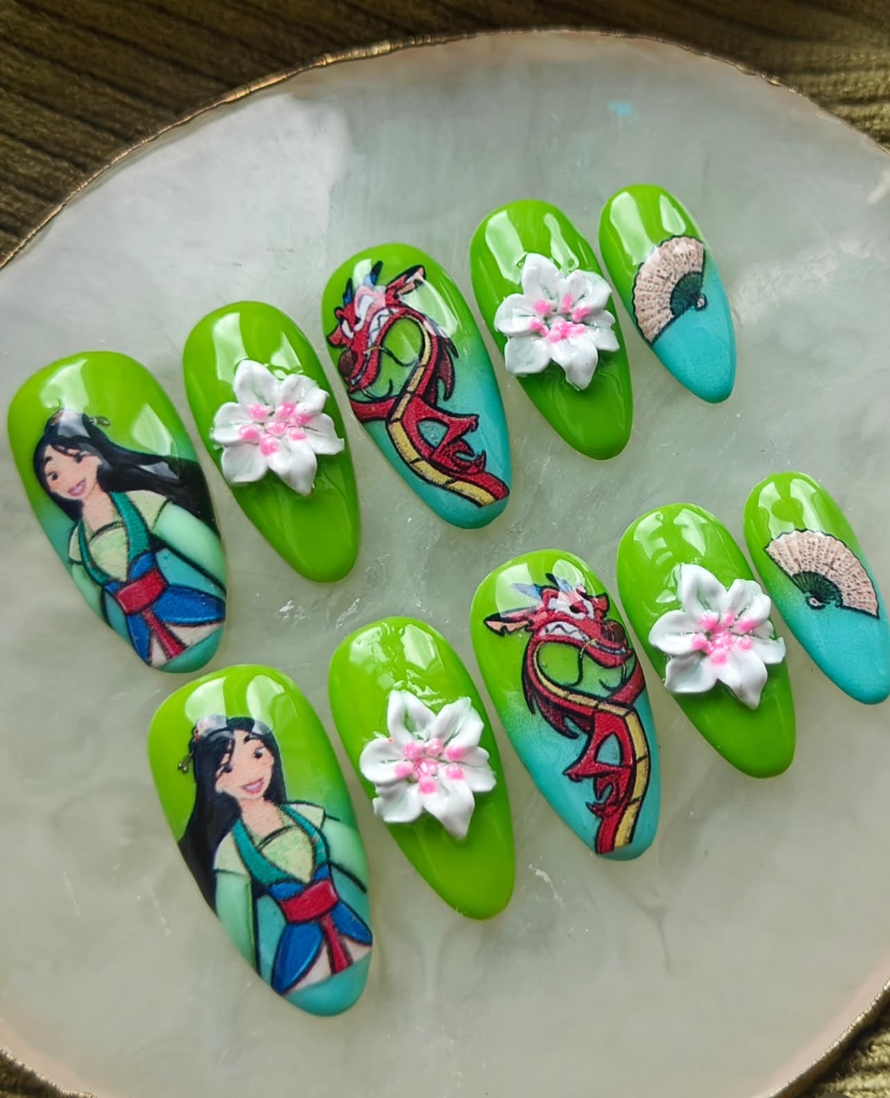 LEGENDARY PRINCESS transfer stickers (G8)