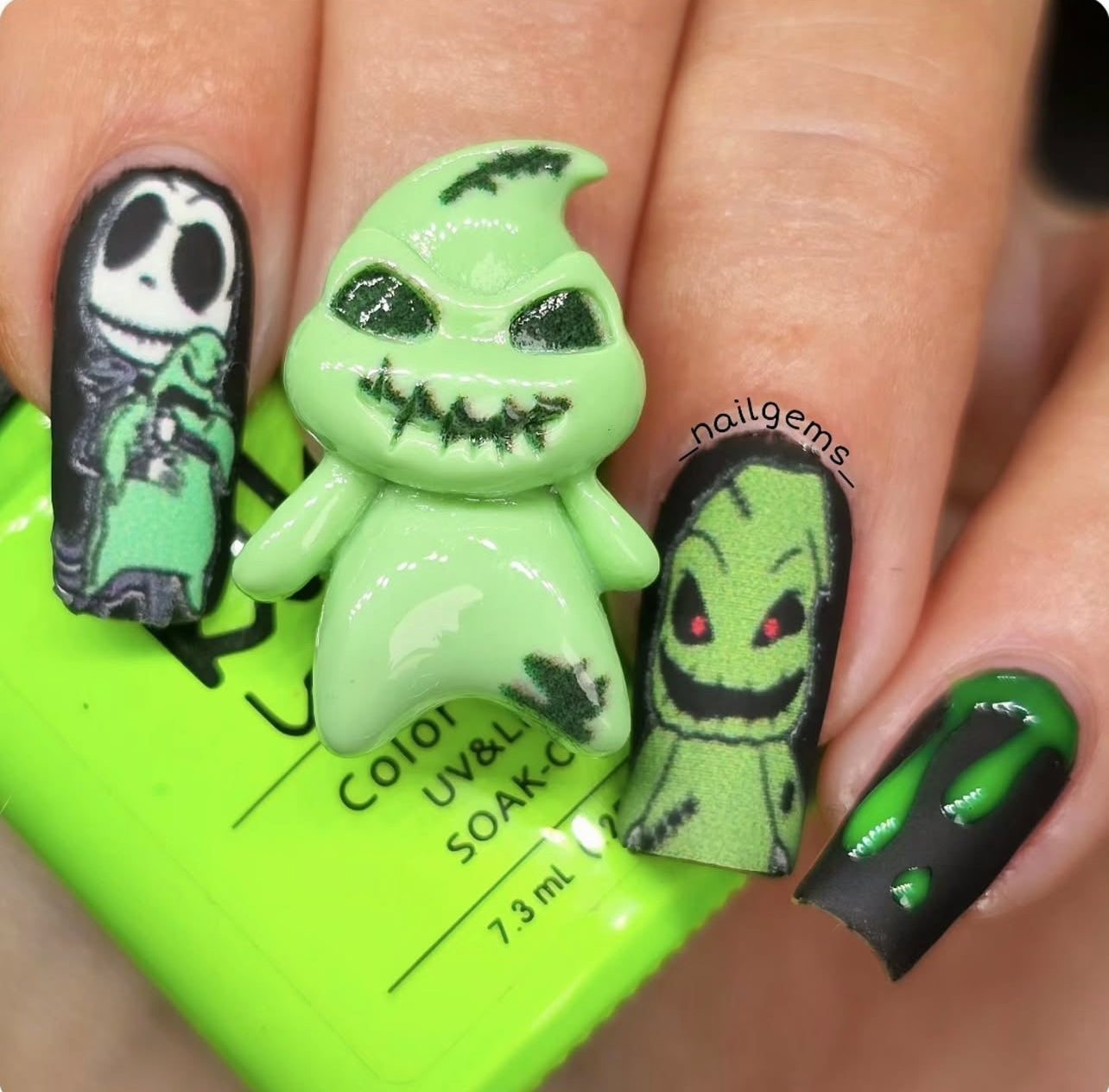 OOGIE BOOGIE transfer stickers (Y4)