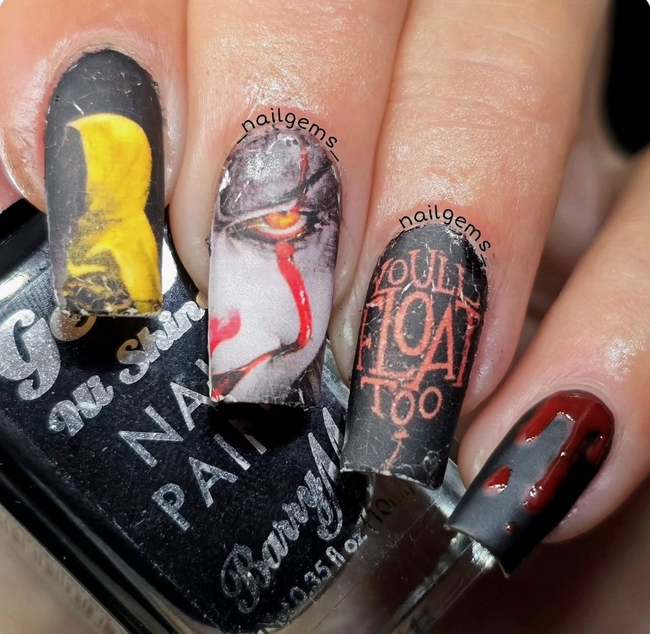 HALLOWEEN CLOWN (b014)