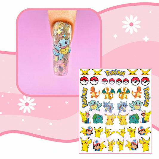 POKEMONS VIP transfer stickers (I6)