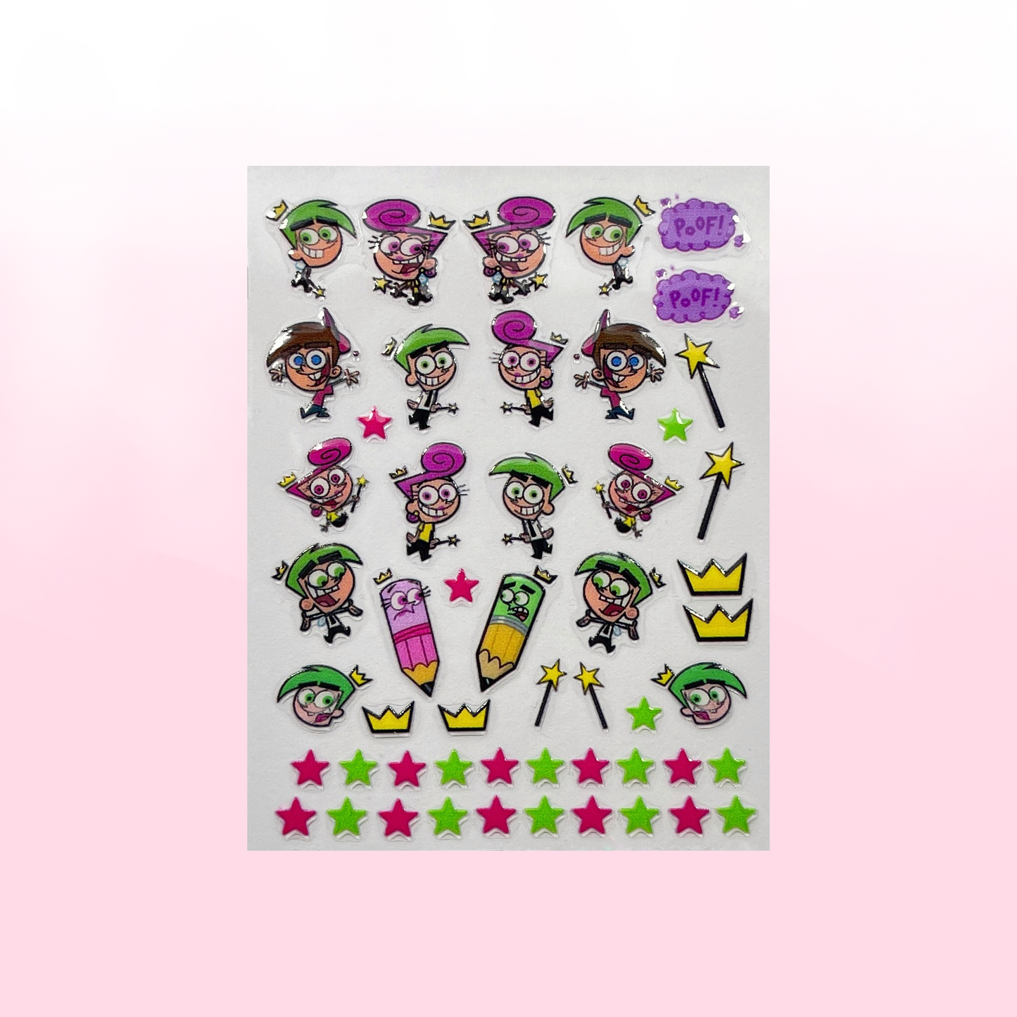 MAGIC FAIRY transfer stickers