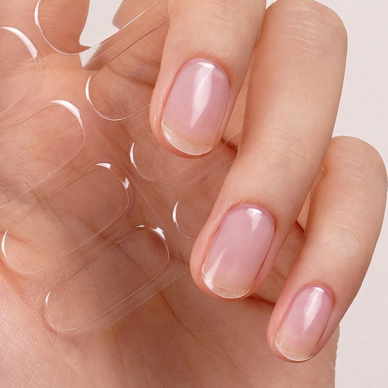 CLEAR - GEL NAIL WRAPS
