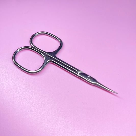 SILVER CUTICLE SCISSORS