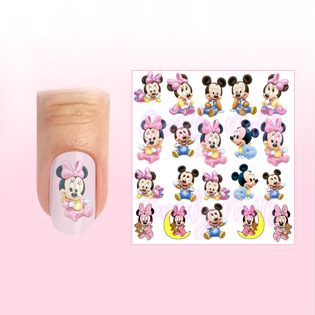 BABY MOUSIE transfer stickers