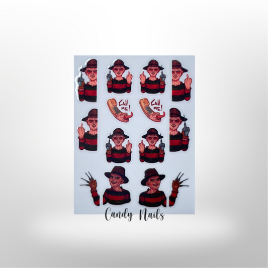 ANGRY FREDDY transfer stickers
