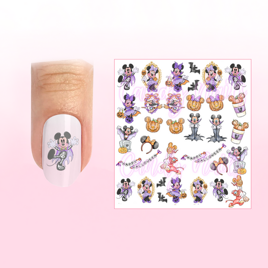 SCARY MOUSIE & FRIENDS 2 transfer stickers