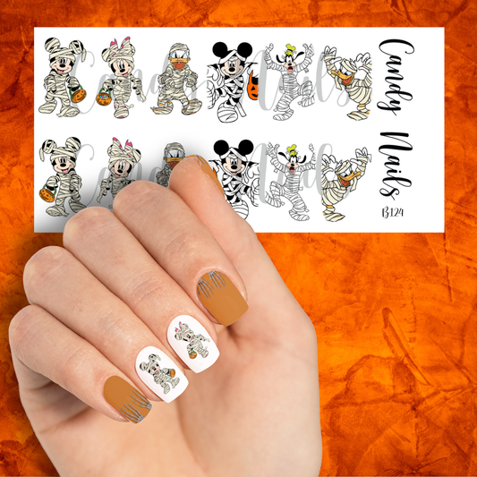 HALLOWEEN MUMMY MOUSE (b124)