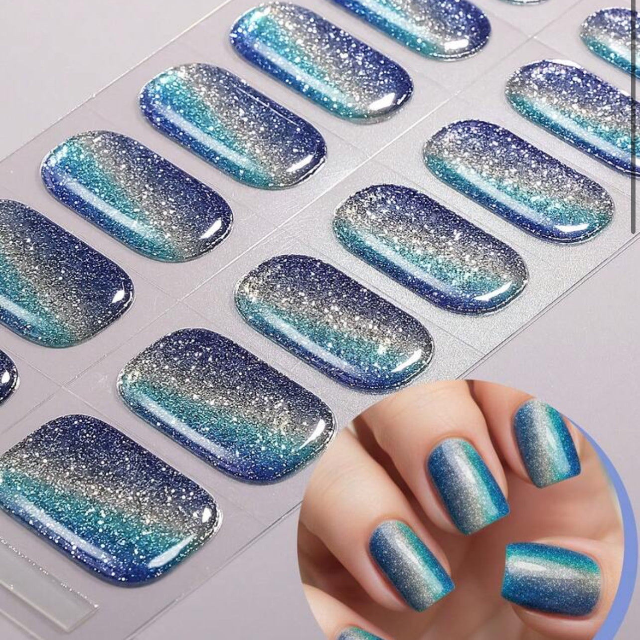 MILKY  WAY - GEL NAIL WRAPS