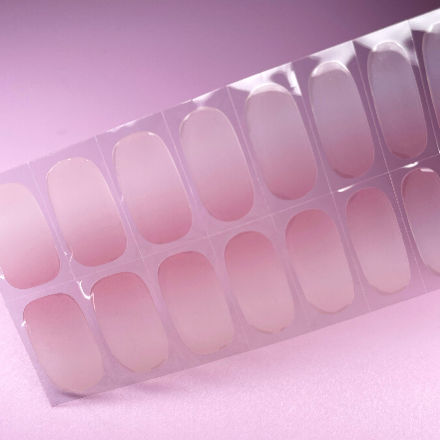 PINK OMBRÉ - GEL NAIL WRAPS