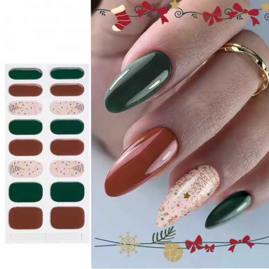 XMAS FEELING - GEL NAIL WRAPS