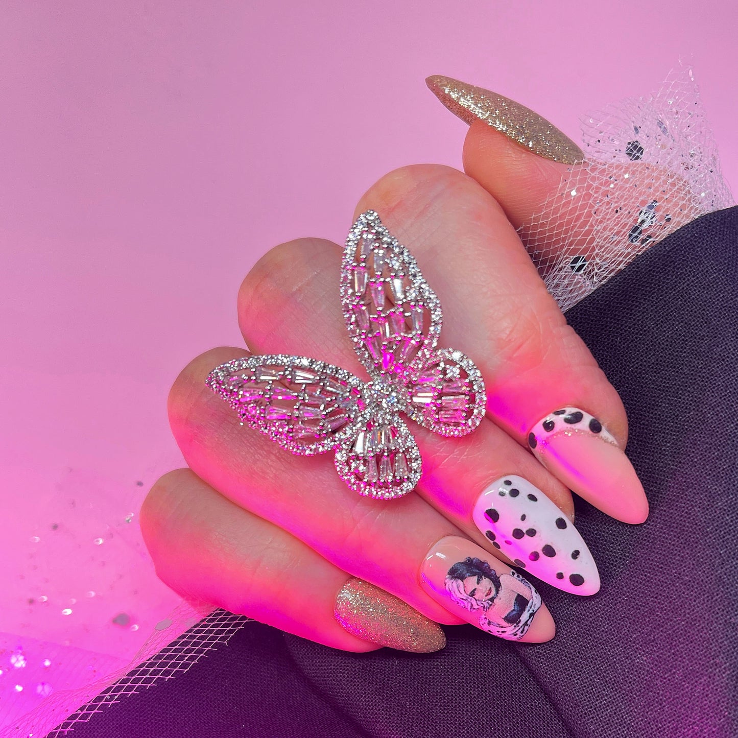 BUTTERFLY SILVER RING