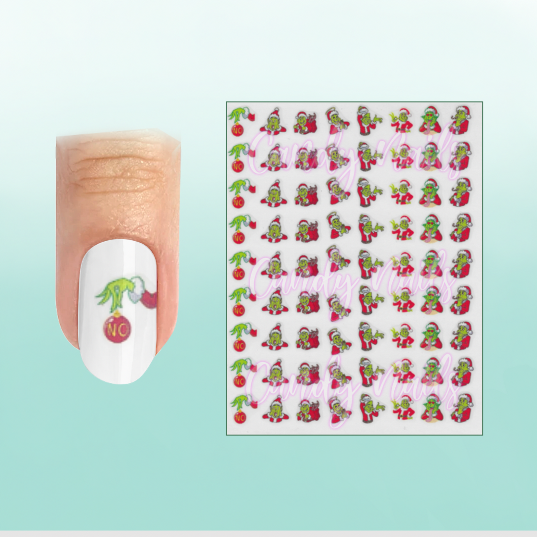 MULTI GRINCHY stickers